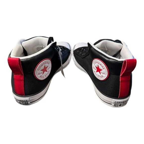 New Converse Chuck Taylor All Star Street Mid Black Men's 163404C Sneakers 8 - Picture 6 of 7